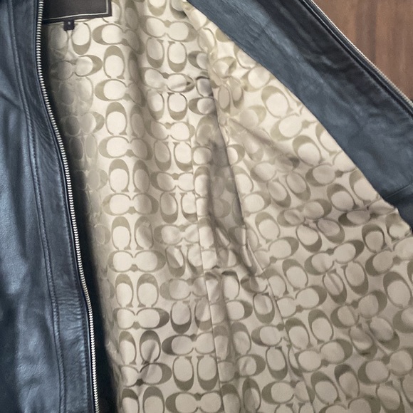 Coach Leather Jacket - Picture 4 of 7